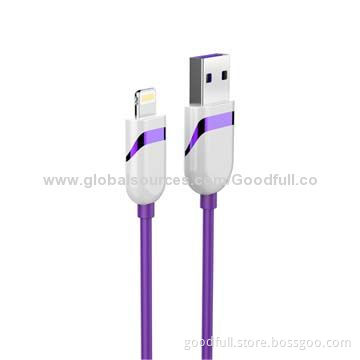 Wholesale USB Cable for iPhone 5, OEM/ODM, Customized Designs Welcomed